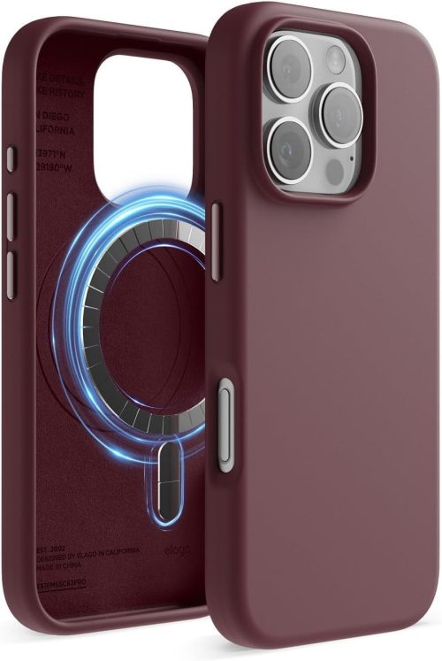 elago MAGNETIC SILICONE CASE for iPhone16