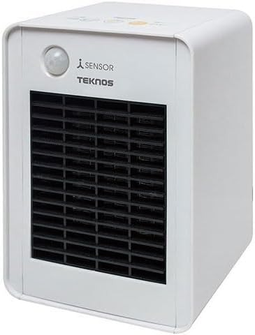 テクノス(TEKNOS) 消臭ミニセラミックヒーター人感センサー付 TST-708