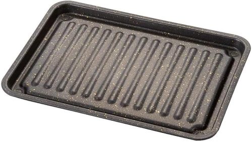 アイメディア(AIMEDIA) グリル専用焼き魚トレーワイド マーブル 1008947