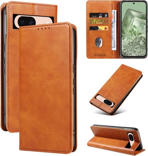 QUEASON Google Pixel 8a 手帳型 ケース 2024