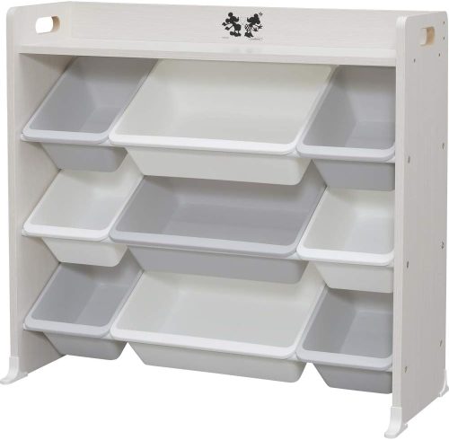 アイリスオーヤマ(IRIS OHYAMA) 天板付キッズトイハウスラック ミッキー&ミニー TKTHR-39