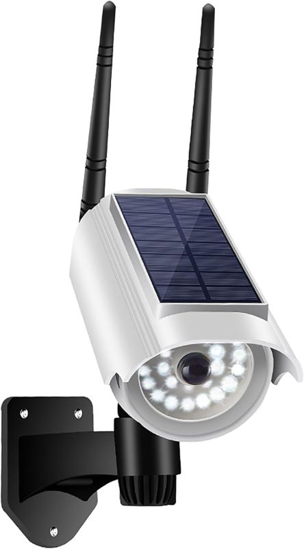 ブロードウォッチ(Broadwatch) 屋外防水ソーラー人感LEDダミーカメラ SEC-CAM-NLED