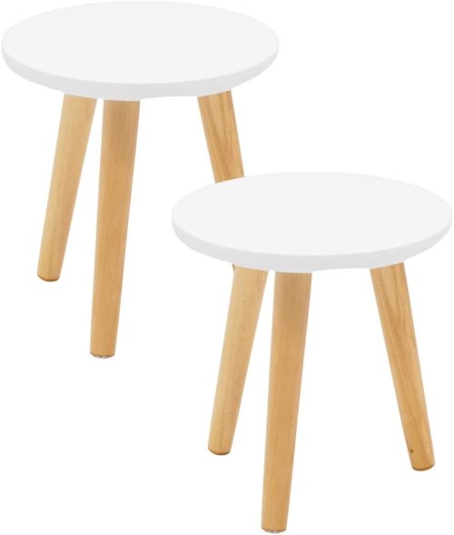 すらい堂 木製 フラワースタンド スツール 2個セット