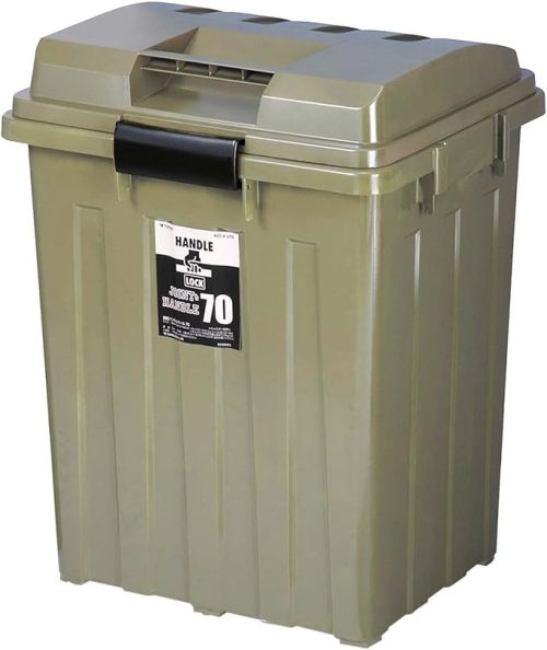 新輝合成(Shinki Gosei) トンボ ゴミ箱 連結可能 ハンドル付 70リットル