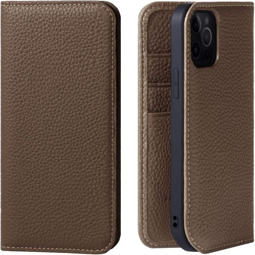 HANATORA 本革 手帳型iPhoneケース Edel シュリンクカーフレザー PH