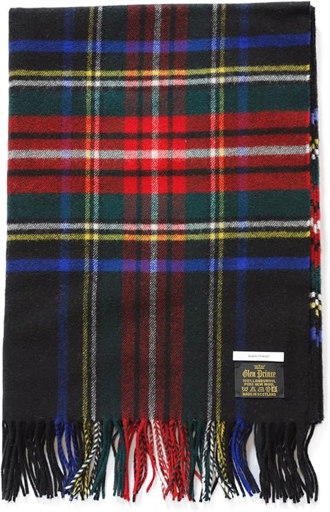 グレンプリンス(Glen Prince) クラシック・タータン・ラムズウール・ストール