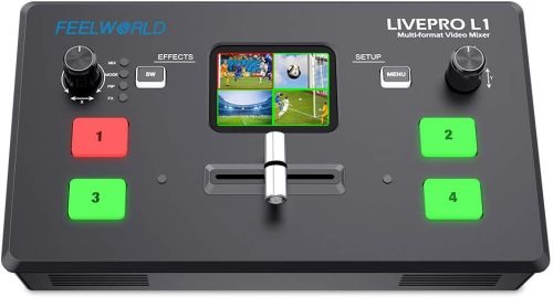 フィールワールド(FEELWORLD) ビデオスイッチャー LIVEPRO L1 V1