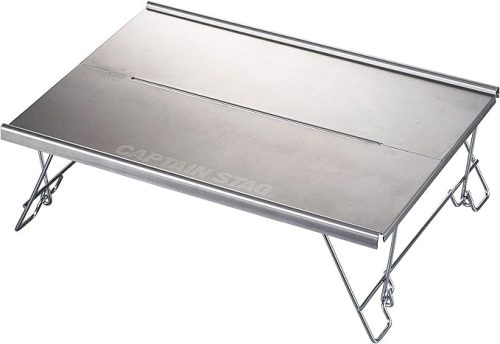 キャプテンスタッグ(CAPTAIN STAG) ステンレス ソロテーブル UC-556