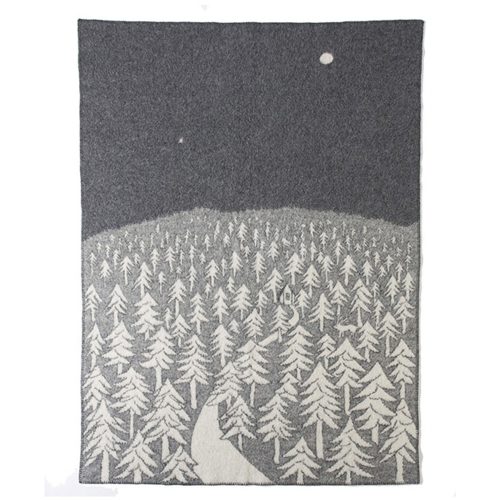 クリッパン(KLIPPAN) ミナ ペルホネン ウールシングルブランケット ハウスインザフォレスト 2251