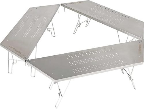 キャプテンスタッグ(CAPTAIN STAG) ステンレス 焚火ぐるりテーブル UC-599