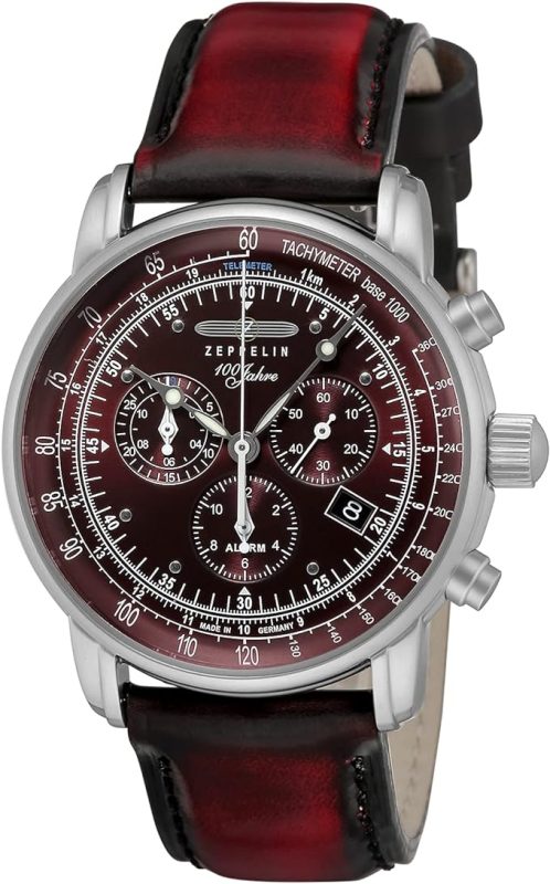 ツェッペリン(ZEPPELIN) 100周年記念シリーズ 日本限定クロノグラフアラーム 8680-5