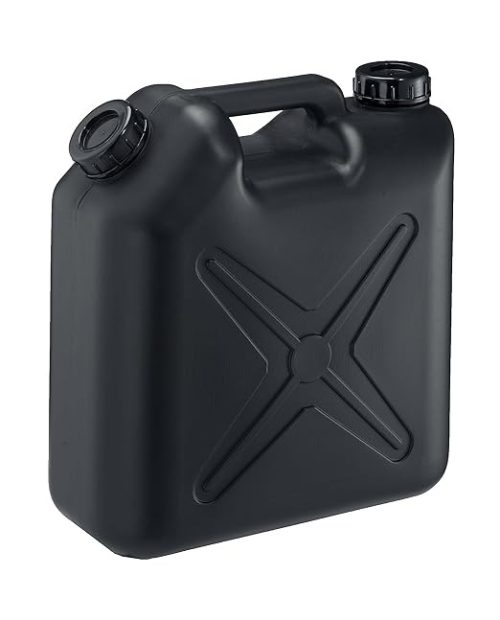 瑞穂化成工業 扁平缶両口 10L 0206BK ブラック