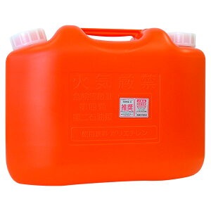 岩谷マテリアル 灯油缶 10リットル 赤 ポリタンク TK-W10L ノズル無