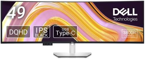 デル(Dell) デジタル ハイエンド シリーズ 49 曲面 USB-C ハブ モニター U4924DW