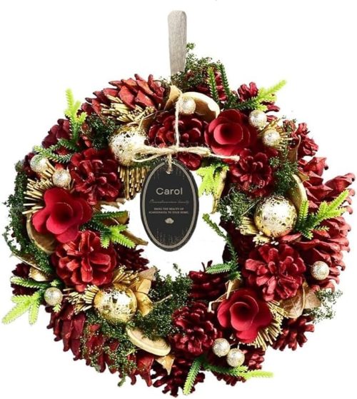 デポス(DEPOS) キャロル クリスマスリース 30cm