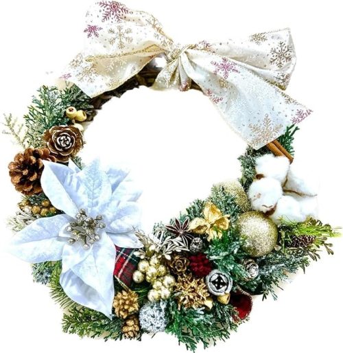 ルルズ(Lulu*s) アーティフィシャルフラワー ナチュラルリース lulus-0707