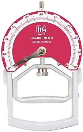 ツツミ スメドレー握力計100kg スポーツテスト用 YOIII
