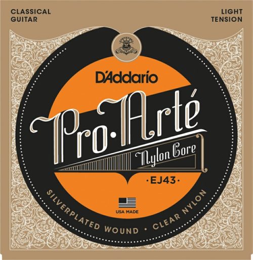 ダダリオ(D‘Addario) PRO-ARTÉ NYLON Silver/Clear/Light EJ43