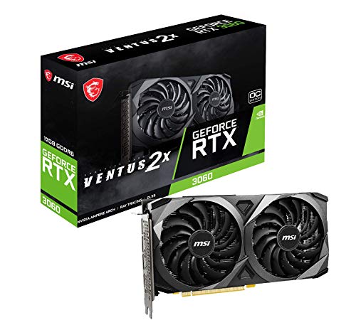 エムエスアイ(MSI) GeForce RTX 3060 VENTUS 2X 12G OC VD7553