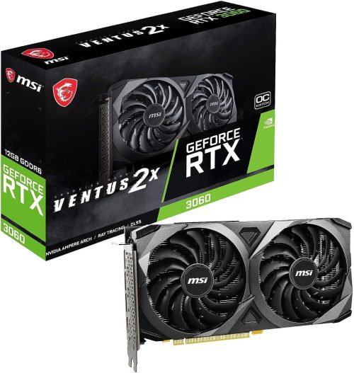 エムエスアイ(MSI) GeForce RTX 3060 VENTUS 2X 12G OC VD7553 2021