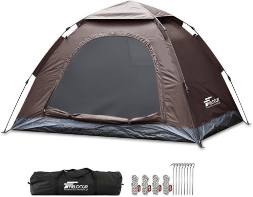 フィールドア(FIELDOOR) ワンタッチテント 150