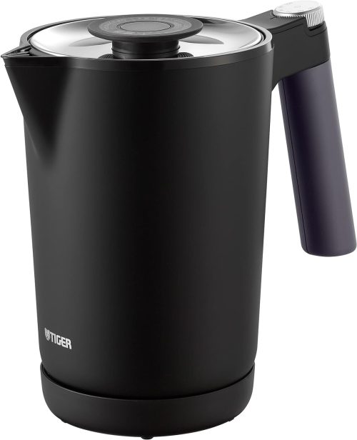 タイガー魔法瓶(TIGER) 蒸気レス電気ケトル QUICK&SAFE+ 温度調節機能つき 1L PTQ-A100 2022