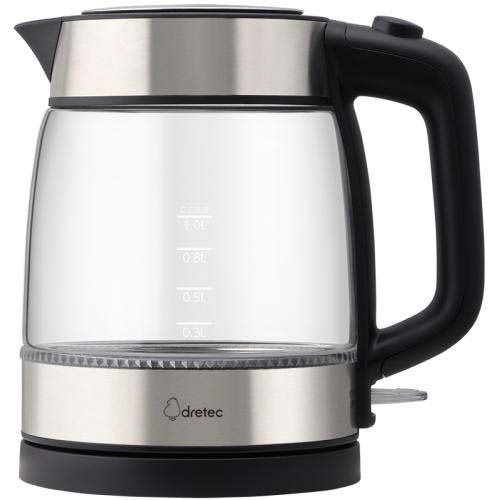 ドリテック(DRETEC) ガラスケトル エルダー 1.0L PO-161 2022