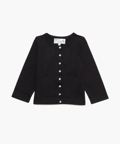 アニエスベー(agnes b.) J000 L CARDIGAN ベビー カーディガンプレッション