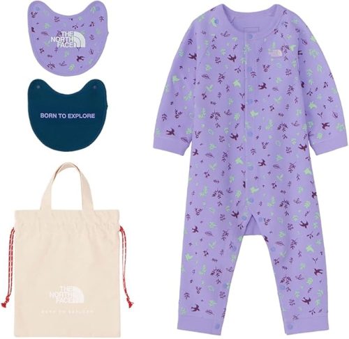 ザ・ノース・フェイス(THE NORTH FACE) ベビーロングスリーブロンパース&2Pビブ NTB82402
