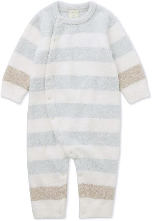 ジェラートピケ(gelato pique) ベビモコボーダーロンパース PBNO245408