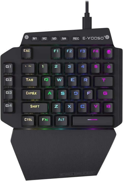 e元素 片手ゲーミングキーボード 2020