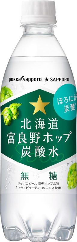 ポッカサッポロ 北海道富良野ホップ炭酸水