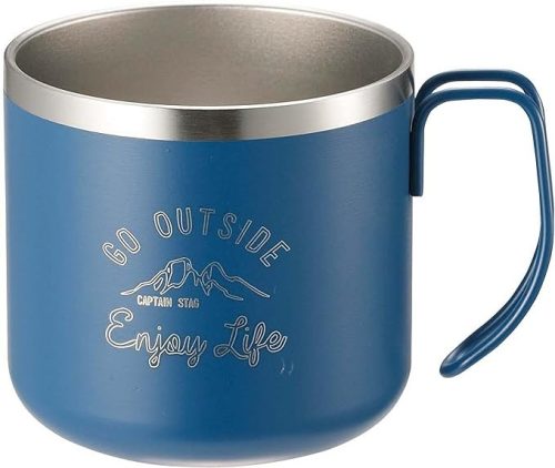 キャプテンスタッグ(CAPTAIN STAG) モンテ ダブルステンレスマグカップ350 UE-3433