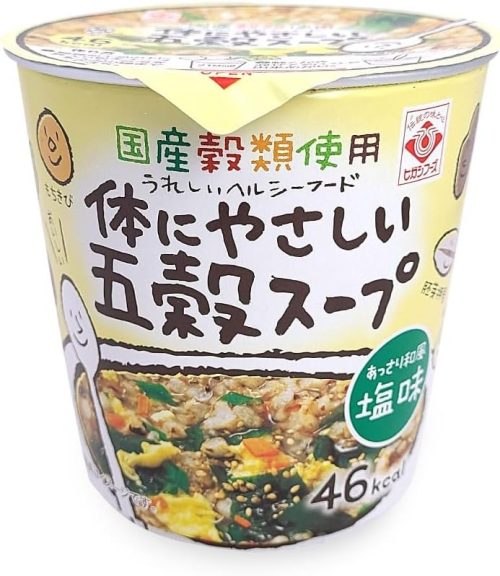 ヒガシマル カップ体にやさしい五穀スープ