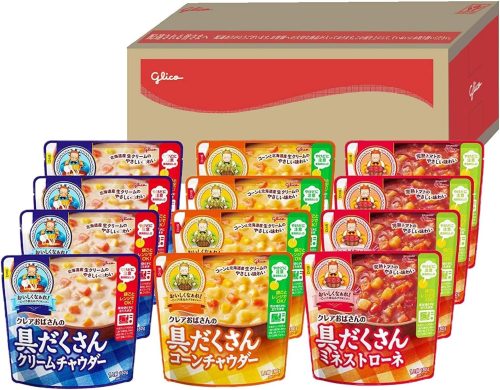 江崎グリコ クレアおばさんの具だくさんスープ12品
