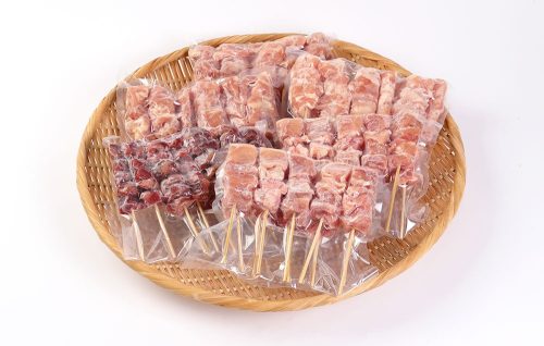 岩手県二戸市 岩手県産 菜彩鶏 やきとり 4種セット 60本 13,000円