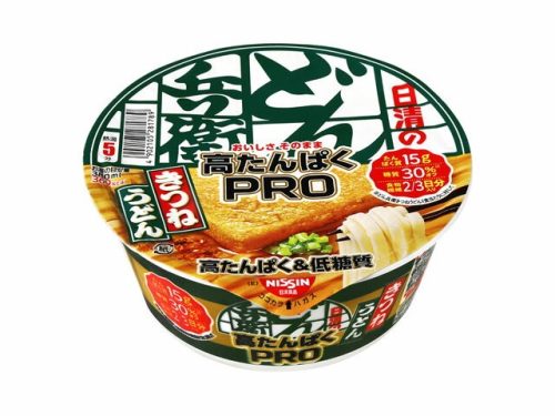 日清食品 日清のどん兵衛PRO 高たんぱく&低糖質 きつねうどん 東