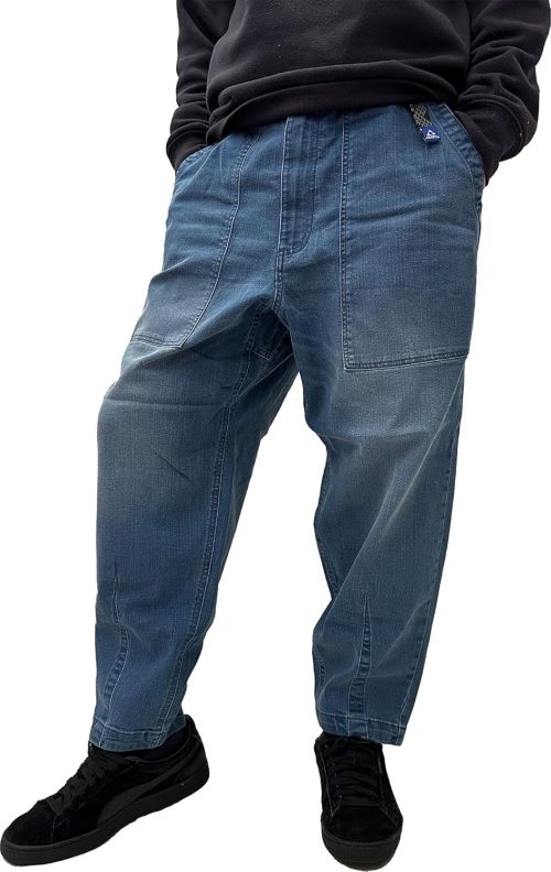 ジェリー(GERRY) デニム チノ クライミング ワイド ベイカーパンツ