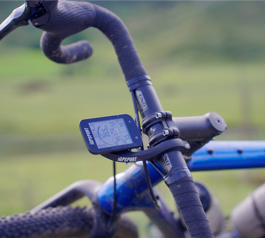 自転車 サイクルコンピューターBluetooth連携 速度 ラップ機能アプリ連携 I簡単装着できる自転車 サイクルコンピューター Bluetooth連携