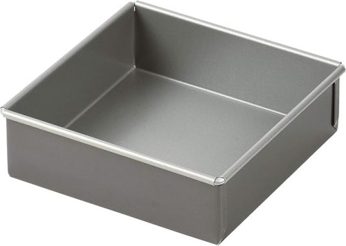 パール金属(PEARL METAL) DELISH KITCHEN ふっ素加工スクエアケーキ型15cm CX-6