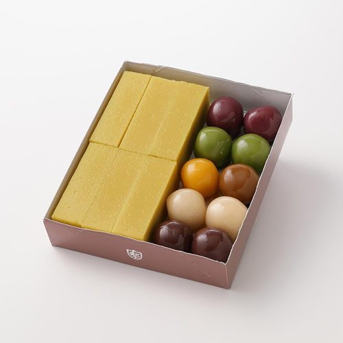 舟和 詰合せ 芋ようかん6本・あんこ玉6色 10個