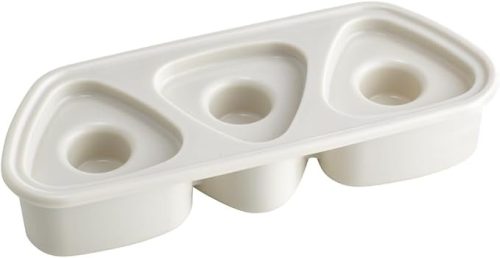 スケーター(Skater) おにぎり押し型 3個 くすみグレー LKON3AG-A