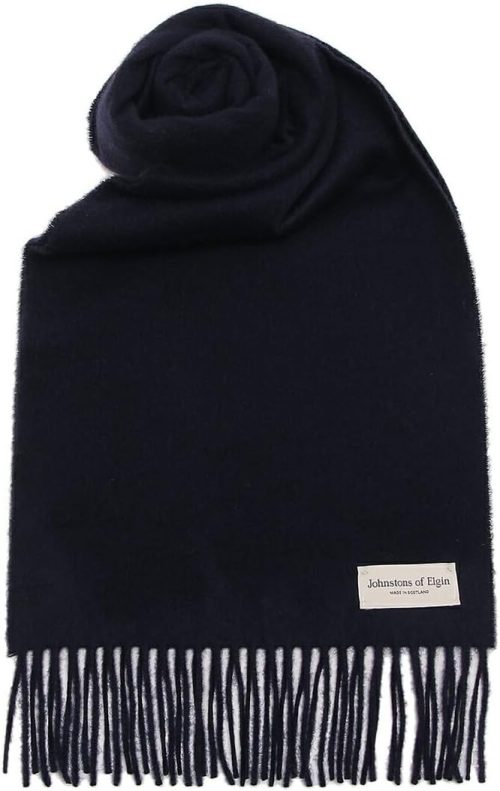 ジョンストンズ(Johnstons) 小判カシミヤ プレーンスカーフ
