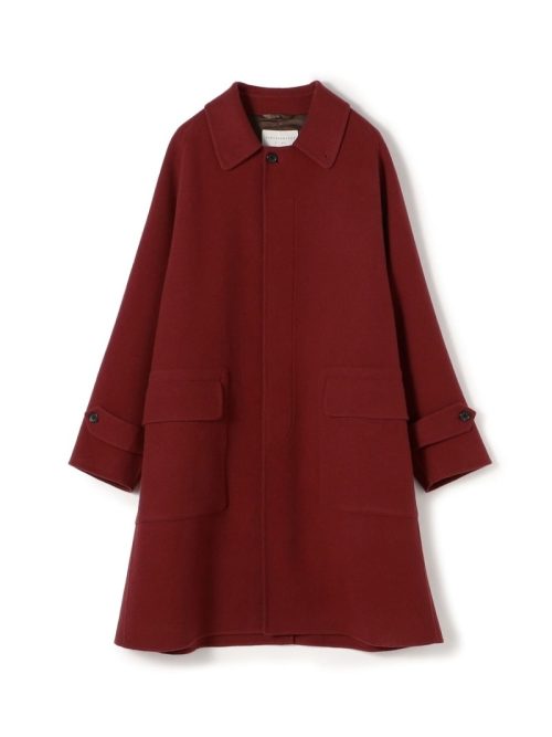 トゥモローランド(TOMORROWLAND) Super170’sウール リバーメルトン ステンカラーコート