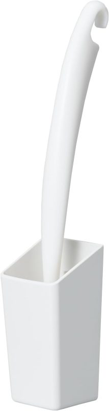 コクヨ(KOKUYO) HibiFull 細部まで磨きやすい ミニ トイレブラシ ケース付き KHF-TB101