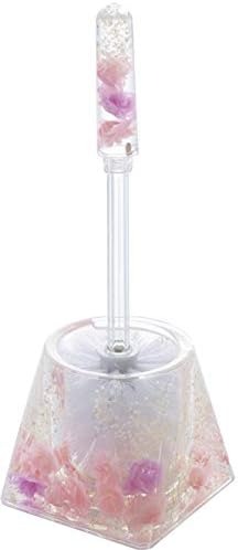 ロイヤルアーデン トイレブラシ セット スウィート ローズ アクリル 水中花