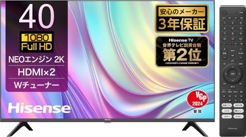 ハイセンス(HISENSE) 液晶テレビ 40E30K 2023