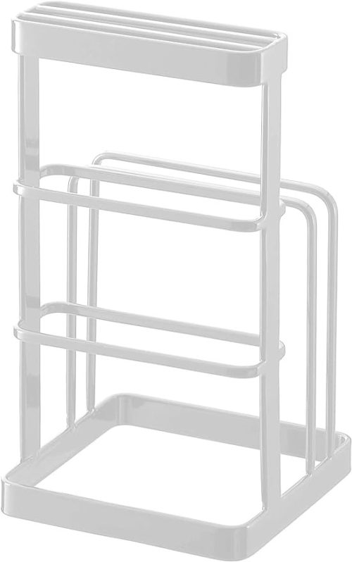 山崎実業 山崎実業 カッティングボード&ナイフスタンド タワー 6775