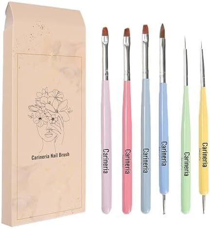 カリネリア(Carineria) ネイルブラシ6本セット