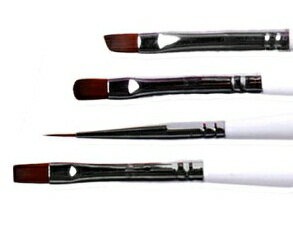 イロジェル(irojel) ジェルネイル 筆 4種セット